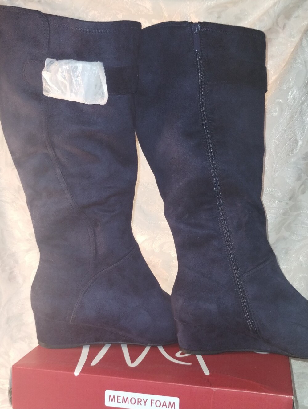 Impo Memory Foam Midnight BLUE Boots NEW With Box Size 8 M